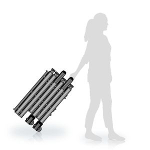 Portable Walk Through Security Scanners Detector Automatic Counting IP55 AC85