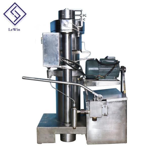 Full Automatical Industrial Oil Press Machine Alloy Steel Material Strong