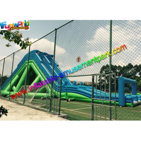 Popular Giant Commercial Inflatable Slide Hippo Obstacle Slide With PVC Tarpaulin