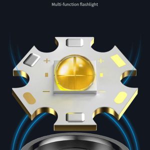 IP65 Strong Outdoor Camping Flashlights / Rechargeable Camping Flashlight