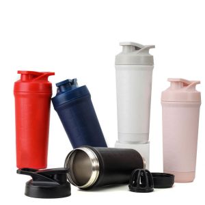 Gym Reusable Stainless Steel Water Bottle 800ml Black