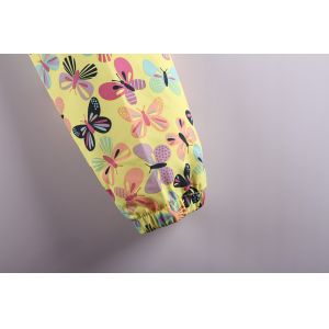 Size 4 6 8 10 12 Girls Print Jacket With Leftover Design