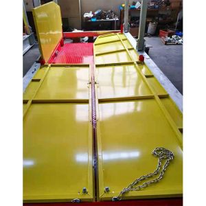 Retractable Load Deck Platform Sand Blasting Epoxy Paint Loading Platform