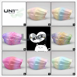 Antibacterial Printed PP Spunbond Non Woven Fabric For Mask