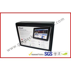 Full Color Printing Laptop Cardboard Box Packaging With Ivory Card Materials