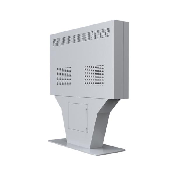 Urhealth IP65 Sunlight readable outdoor horizontal lcd display stand with 55 inch 2000 nits