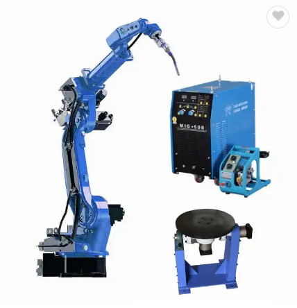 Quality Robot Welding Positioner System 6 Axis Automatic CHD MIG 500 Electric Welding Machine for sale