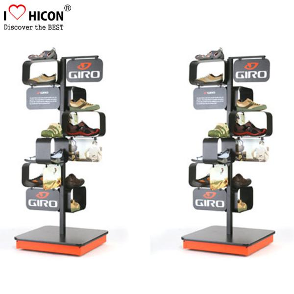 Buy Freestanding Shoes Store Retail Supplies Metal Store Display Fixtures at wholesale prices