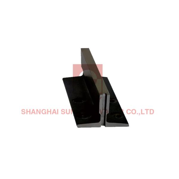 Buy Elevator Parts Machined Elevator Guide Rail High Precision Guide Rail at wholesale prices
