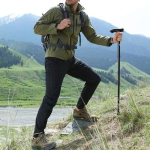 Factory Wholesale Telescopic Cane Begrit Sticks Multifunction Folding Walking