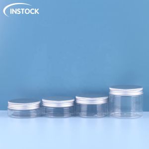 50ml-500ml Food PET Honey Jar Lightweight Recycled Plastic Jars With Lids