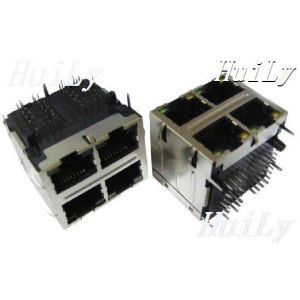 Quality RJ45 Transformer 2X2+LED EMI 1000BASE for sale