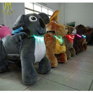 Hansel plush toy on animaks rides for sales electric riding animals playground
