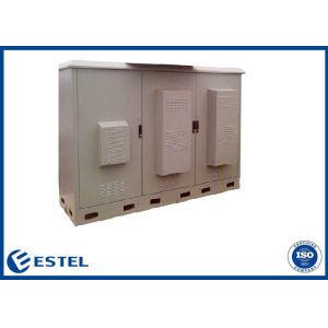Phosphating Outdoor Telecom Cabinet With Battery Rectifier