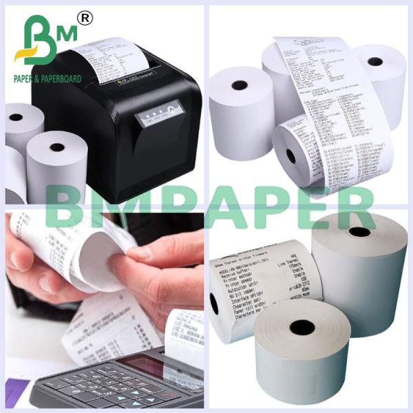 55g Clear Image Cashier Roll Paper For ATMs 57x40mm 57x30mm