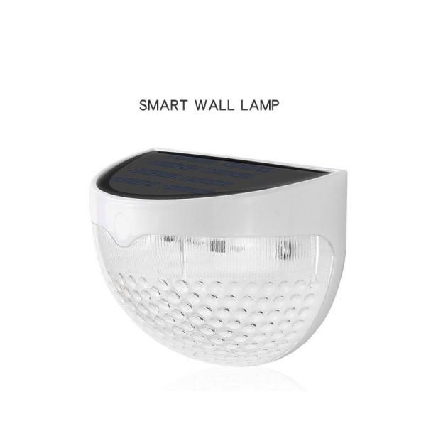 Buy dust to dawn motions sensor wall lantern waterproof  wall lamp solar led light for Garden Fence Patio Yard at wholesale prices