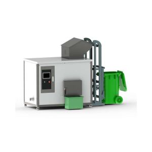 Commercial Uses Automatic Food Waste to Organic Fertilizer Compost Machine