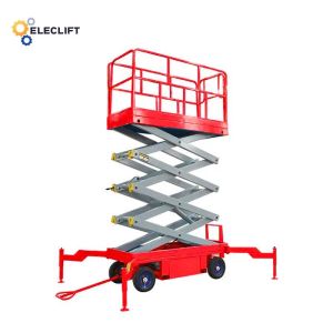 Remote Control Mobile Scissor Platform Mobile Lift Cart 2.5m-4m
