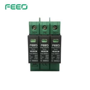 Solar Surge Protection Dc 600V 800V 1000V Enclosed TUV Certified