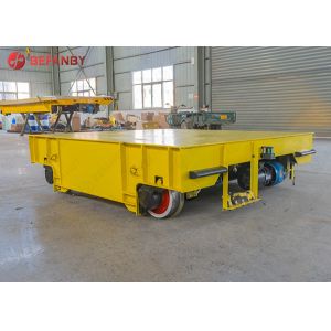 20m/Min 6 Ton Flat Table Self Propel Rail Transfer Cart