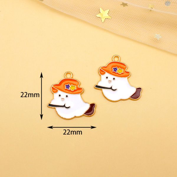 Keyring Horror Gifts Bulk Halloween Decor Purse Cute Little Kid Keychain for Teens Friends Couple Gift