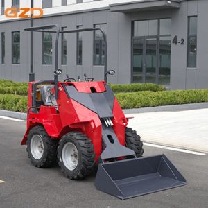 Compact Mini Loader 4x4 Diesel 4WD Electric Loader