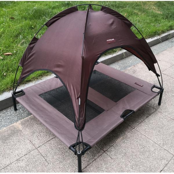 60x45x16cm Portable dog bed with tent, military bed, golden retriever mattress, Teddy Little Medium Dog House with tent