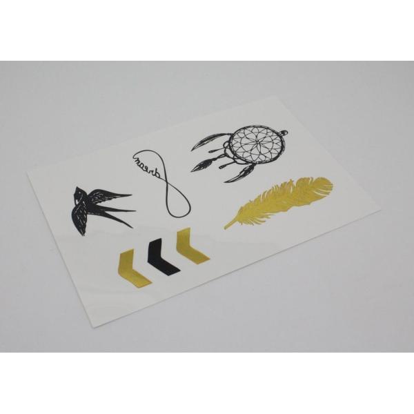 Buy Silver Jewelry Tattoos,  silver gold black metallic ink tattoo at wholesale prices