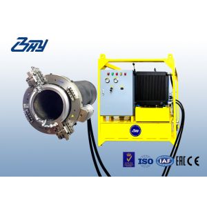 Split Frame Hydraulic Pipe Cutting Beveling Machine With Aluminum Material