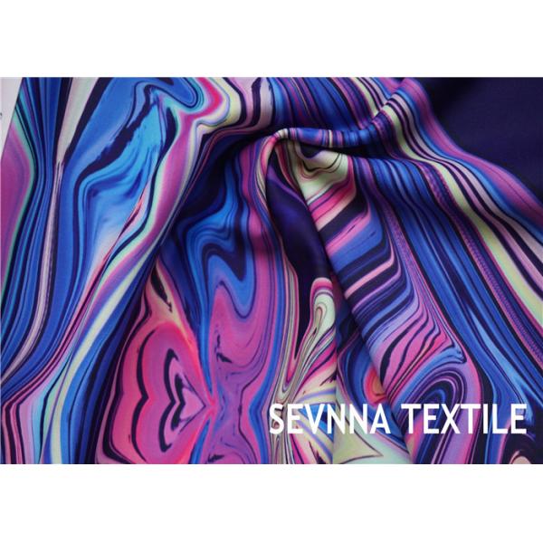 Buy Double Side Printing Poly Spandex Fabric With Double Printing Patterns at wholesale prices