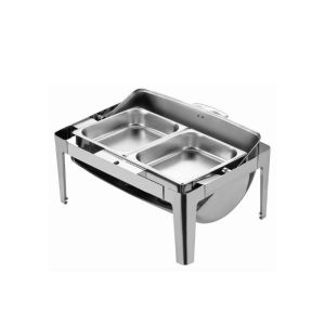 Stainless Steel Rectangular Visible Buffy Stove Heating Meal Hotel Insulation