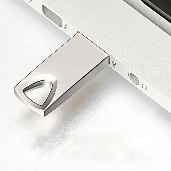 OEM 2.0 Metal USB Flash Drive 32gb 64gb waterproof custom usb stick ROHS
