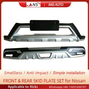 Scuffing Proof Front And Back Bumper Guard Texturized Surface For Nissan Kicks