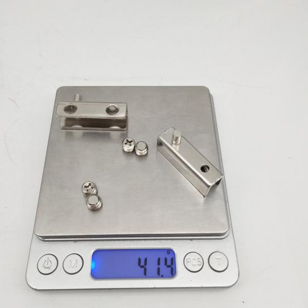 Smooth-Operating Glass Door Pivot Hinge Sets with Magnetic Catch Latch PSS/SSS Finish