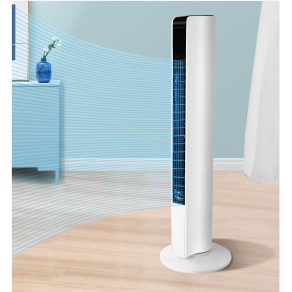 Single Cold Home Tower Fan with Intelligent Remote Control and Strong Air Flow 3kg