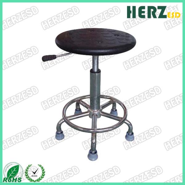Round Shape ESD Safe Chairs Feet Material Aluminium Alloy Durable Nylon Castor