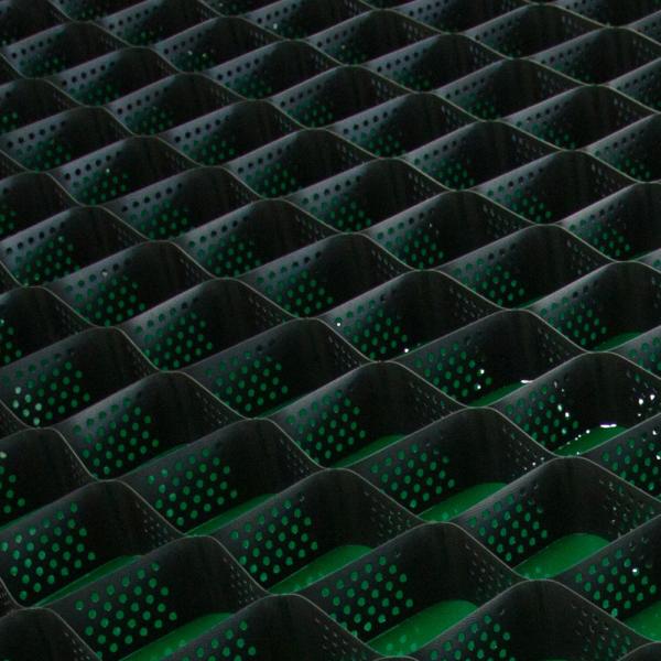 Buy Honeycomb Stabilizer System HDPE Smooth 200mm Plastic Geocell Road Construction at wholesale prices