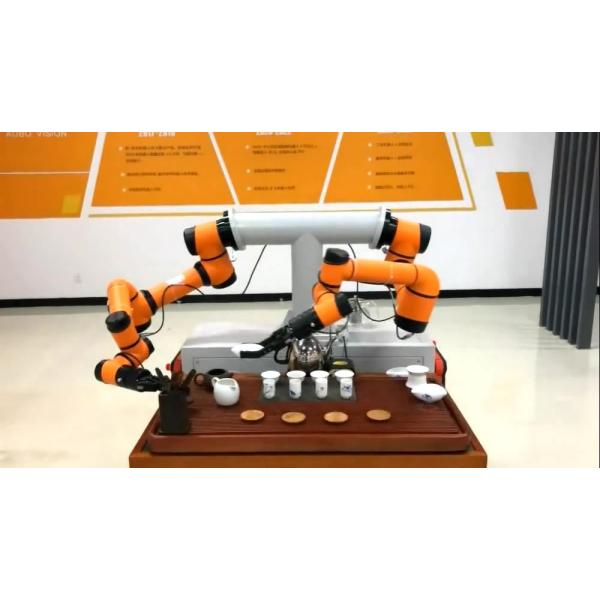 Buy Collaborative Robot Of AUBO i16 Cobot With 6 Axis Robotic Arm For Tea Making As Service Robot at wholesale prices