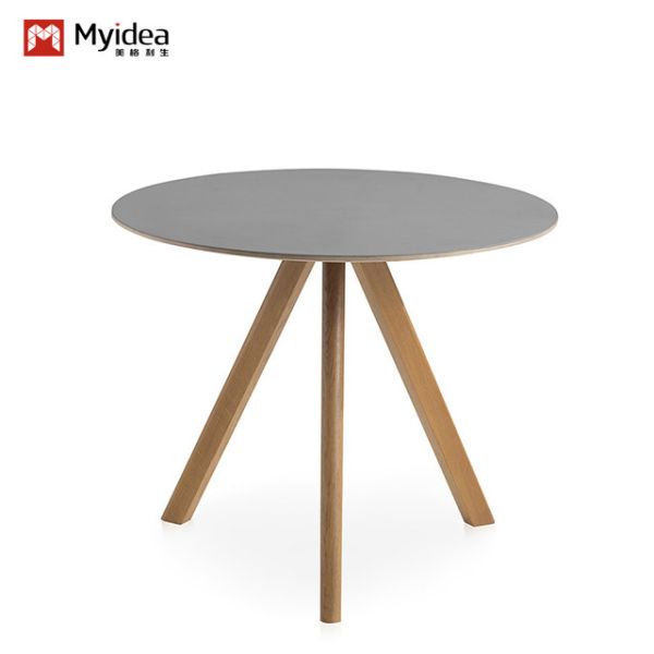 Commercial Furniture Round Reception Desk and Chair Combination Antique Steel