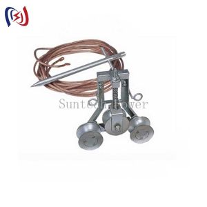 Aluminum Sheave Ground Block 100A Conductor Stringing Blocks