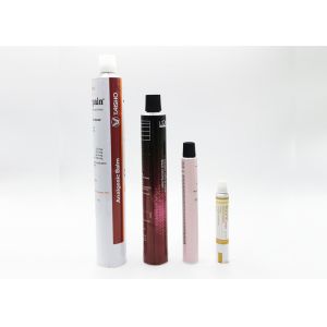 Various Size Hair Dye Tube Highly Ductile Up To 6 Colors Offset Printing