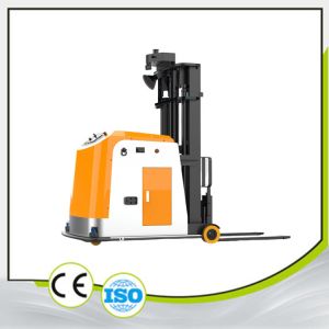 Quality Intelligent Laser Guided Forklift AGV Load 2T Forklift CAN Communication for sale