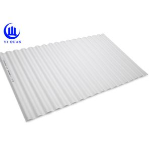 Economical PVC Roof Tiles For Factory And Warehouse Pvc Tile Sheets