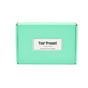 Fancy Corrugated Cardboard Shipping Boxes Varnishing Printing