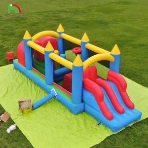 Quality Kids Inflatable Obstacle Course Inflatable Jumping Bounce Obstacled Inflatable Course Obstacle Game for sale