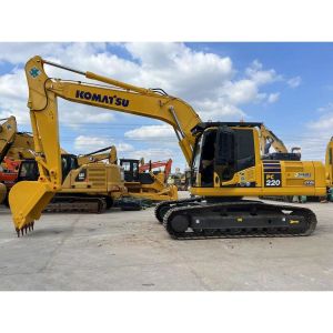 Recondition Komatsu PC220 Excavator Weight 20Tons Construction Machinery