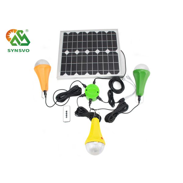Buy Long-Lasting Solar Emergency Light Kits 3pcs*3W For Illuminating Gardens at wholesale prices