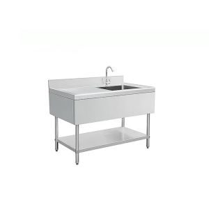 China SS 304 1100mm Stainless Steel Kitchen Sink For Hotel on sale