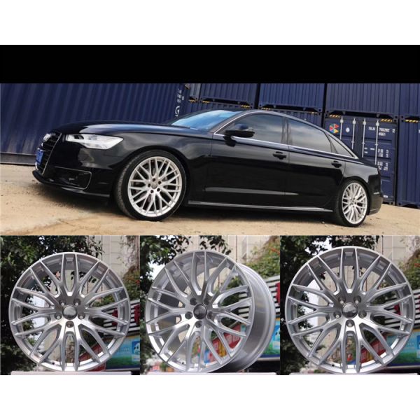 Machined Face Car Wheel Rims Aluminum Alloy 19 Inch 5 X 112