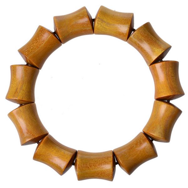 Buy Sandalwood bamboo bone beads bracelet at wholesale prices